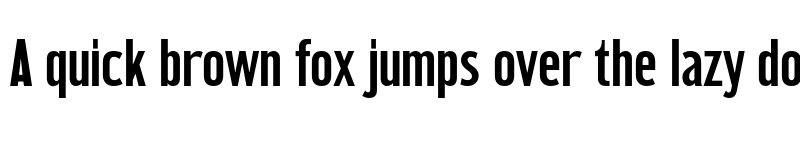 Preview of FONTSPRING DEMO - HWT Unit Gothic 720 Regular font