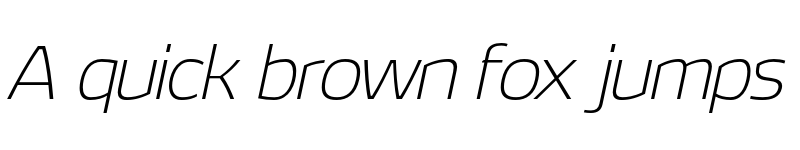 Preview of FONTSPRING DEMO - Hybrea Xl Italic font