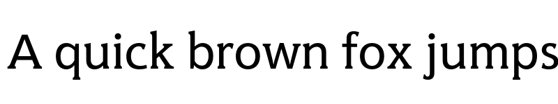 Preview of FONTSPRING DEMO - Hybrid Medium Regular font