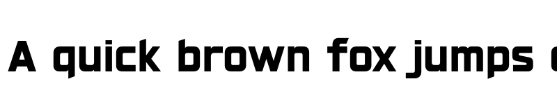 Preview of FONTSPRING DEMO - Hyperspace Race Light Bold font