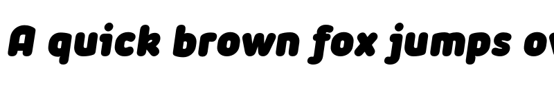 Preview of FONTSPRING DEMO - Iconic Heavy Italic font