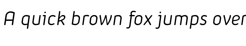 Preview of FONTSPRING DEMO - Iconic Italic font