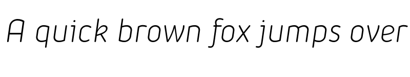 Preview of FONTSPRING DEMO - Iconic Light Italic font
