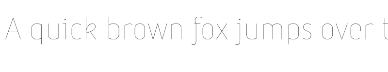 Preview of FONTSPRING DEMO - Iconic Thin Regular font