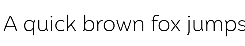 Preview of FONTSPRING DEMO - Igna Sans UltraLight Regular font