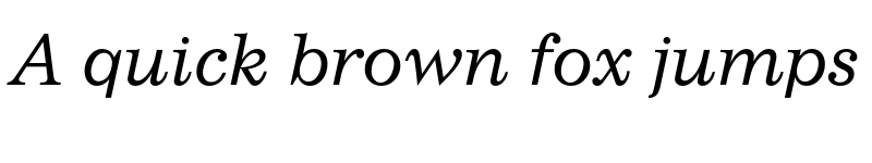 Preview of FONTSPRING DEMO - Illinois Pro Italic font