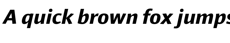 Preview of FONTSPRING DEMO - Impara-BoldItalic Regular font