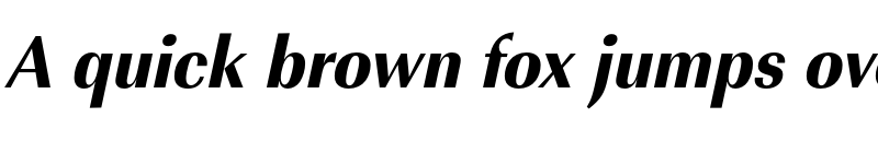 Preview of FONTSPRING DEMO - ImperialURWExtNarExtBol Italic font