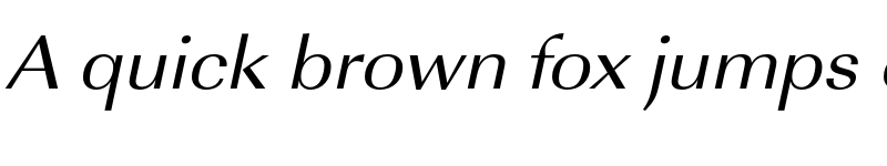 Preview of FONTSPRING DEMO - ImperialURWExtWid Italic font