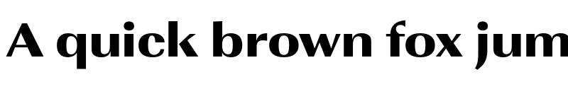 Preview of FONTSPRING DEMO - ImperialURWExtWidUltBol Regular font