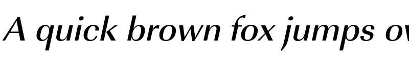 Preview of FONTSPRING DEMO - ImperialURWMed Italic font