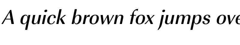 Preview of FONTSPRING DEMO - ImperialURWNarMed Italic font