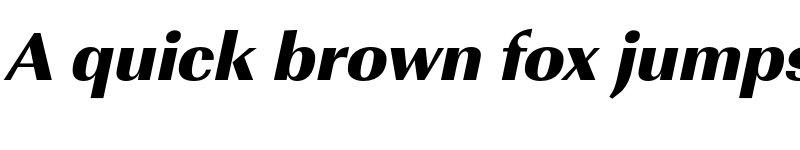 Preview of FONTSPRING DEMO - ImperialURWUltBol Italic font