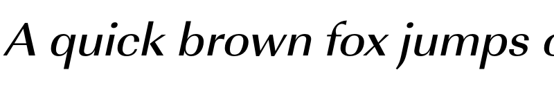 Preview of FONTSPRING DEMO - ImperialURWWidMed Italic font