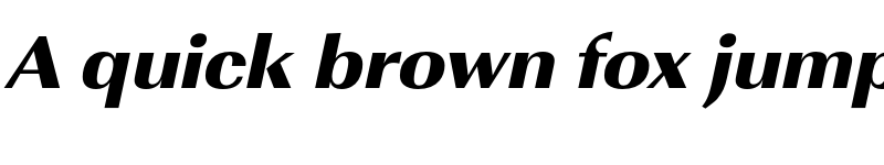 Preview of FONTSPRING DEMO - ImperialURWWidUltBol Italic font