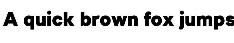 Preview of FONTSPRING DEMO - Inerta Black Regular font