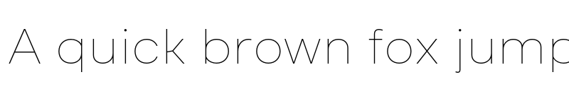 Preview of FONTSPRING DEMO - Inerta Thin Regular font