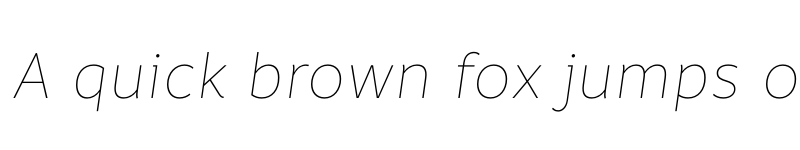 Preview of FONTSPRING DEMO - Informative Thin It Regular font