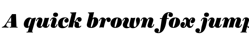 Preview of FONTSPRING DEMO - Ingeborg Fat Italic font