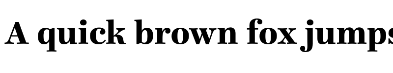 Preview of FONTSPRING DEMO - Ingeborg Heavy Regular font