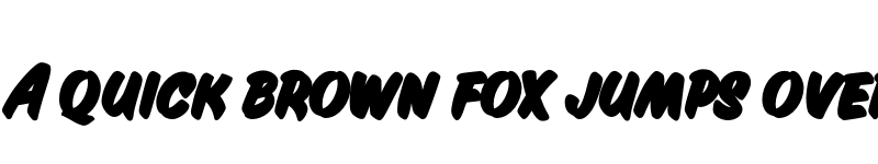 Preview of FONTSPRING DEMO - Inkston Casual Black Regular font