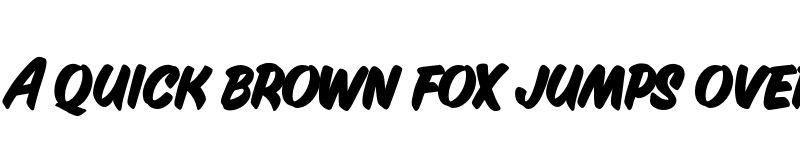 Preview of FONTSPRING DEMO - Inkston Casual Bold Regular font