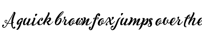 Preview of FONTSPRING DEMO - Inkston Script Regular font