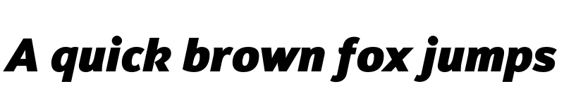 Preview of FONTSPRING DEMO - Insider Black Italic Black Italic font