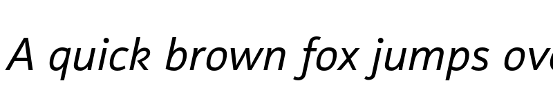 Preview of FONTSPRING DEMO - Insider Regular Italic Regular Italic font