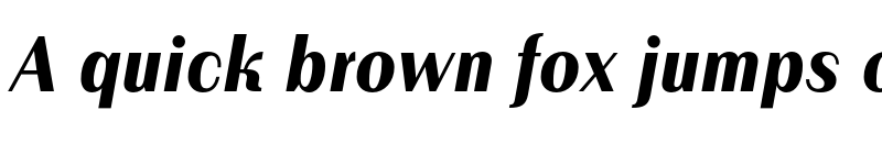 Preview of FONTSPRING DEMO - Instance PRO Black Bold Italic font