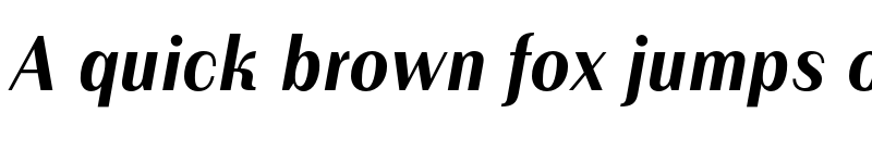 Preview of FONTSPRING DEMO - Instance PRO Black Italic font