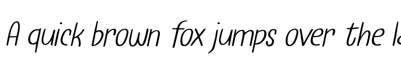 Preview of FONTSPRING DEMO - Instant Harmony Lite Italic font