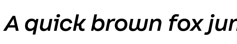 Preview of FONTSPRING DEMO - Internacional Alt SemiBold It Regular font