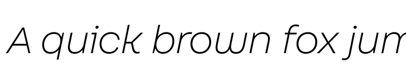 Preview of FONTSPRING DEMO - Internacional Alt Thin It Regular font