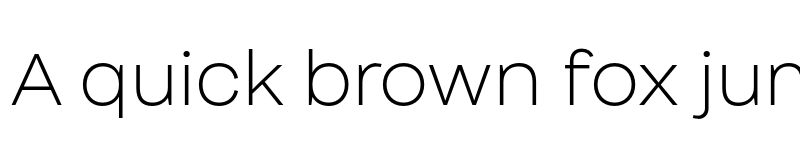 Preview of FONTSPRING DEMO - Internacional Thin Regular font