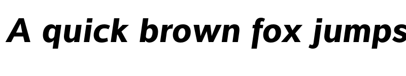 Preview of FONTSPRING DEMO - Interval Sans Pro Bold Italic font