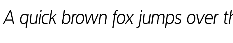 Preview of FONTSPRING DEMO - Interval Sans Pro Cond Light Italic font