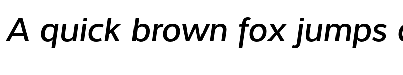 Preview of FONTSPRING DEMO - Interval Sans Pro Medium Italic font