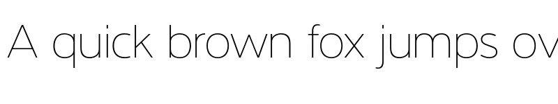 Preview of FONTSPRING DEMO - Interval Sans Pro UltraLight Regular font