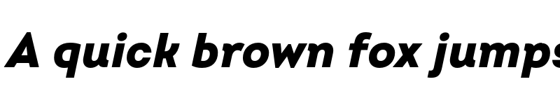 Preview of FONTSPRING DEMO - Intro Black Oblique Regular font