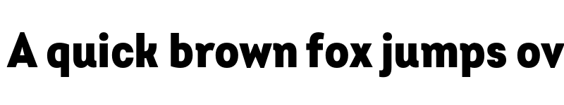 Preview of FONTSPRING DEMO - Intro Cond Black Regular font