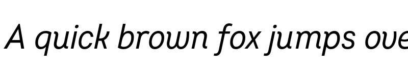 Preview of FONTSPRING DEMO - Intro Cond Italic font