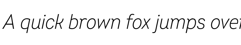 Preview of FONTSPRING DEMO - Intro Cond Light Oblique Regular font
