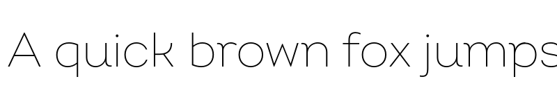 Preview of FONTSPRING DEMO - Intro ExLight Regular font