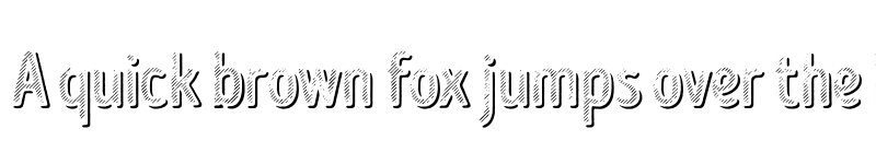 Preview of FONTSPRING DEMO - Intro Head B L Shade Regular font