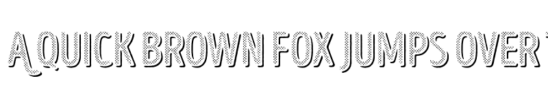 Preview of FONTSPRING DEMO - Intro Head B UC H1 Shade Regular font