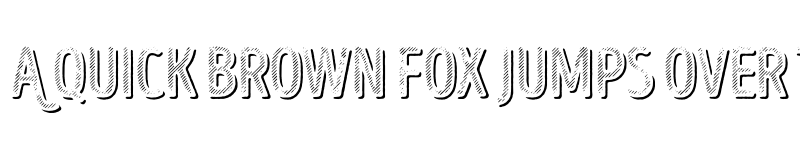 Preview of FONTSPRING DEMO - Intro Head B UC L Shade Regular font