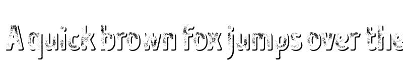 Preview of FONTSPRING DEMO - Intro Head H G Shade Regular font