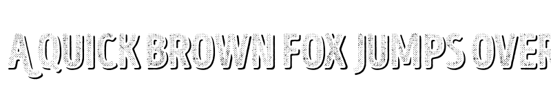 Preview of FONTSPRING DEMO - Intro Head H UC H2 Shade Regular font