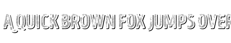 Preview of FONTSPRING DEMO - Intro Head H UC L Shade Regular font